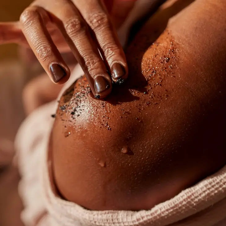 Body Scrub with Coffee & Peppermint