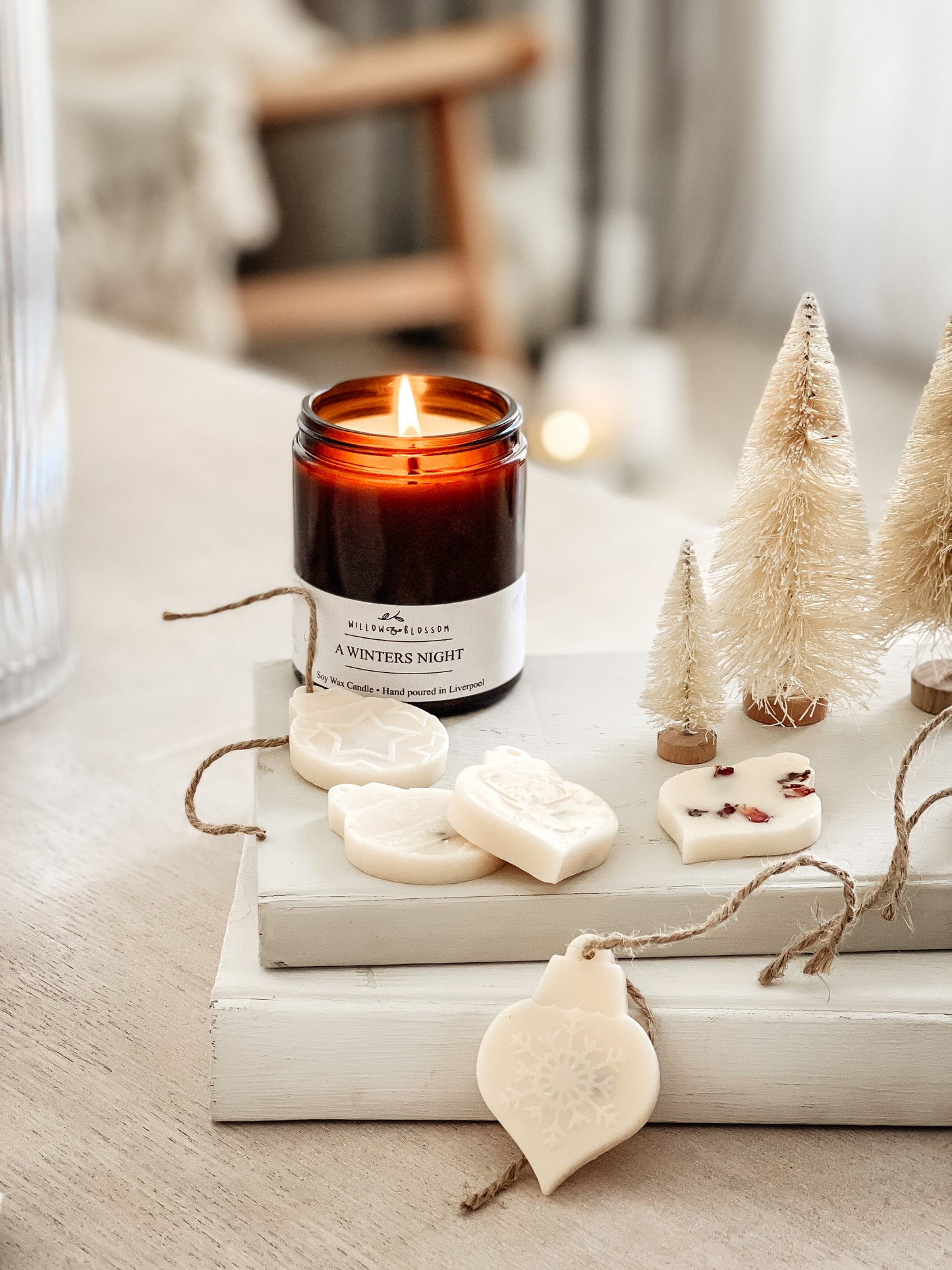 A Winters Night Candle