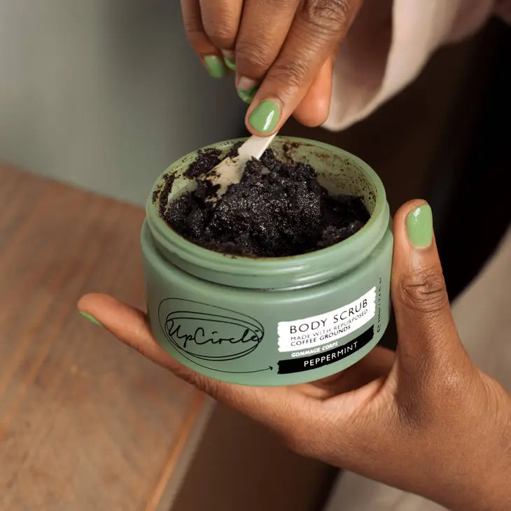 Body Scrub with Coffee & Peppermint